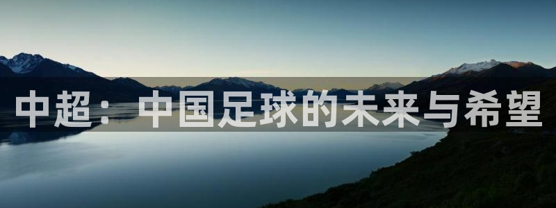 中超：中国足球的未来与希望