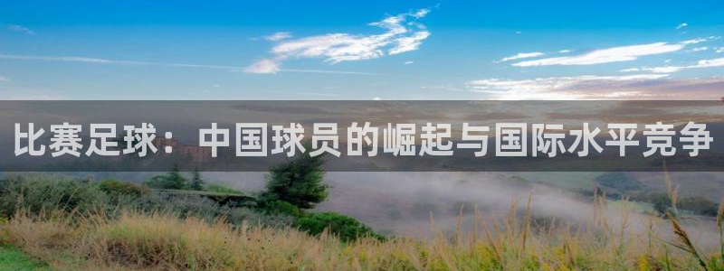比赛足球：中国球员的崛起与国际水平竞争