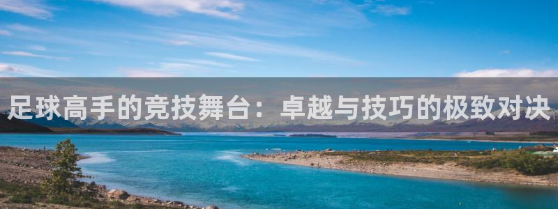 足球高手的竞技舞台：卓越与技巧的极致对决