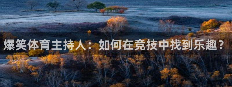 爆笑体育主持人：如何在竞技中找到乐趣？