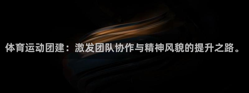 体育运动团建：激发团队协作与精神风貌的提升之路。